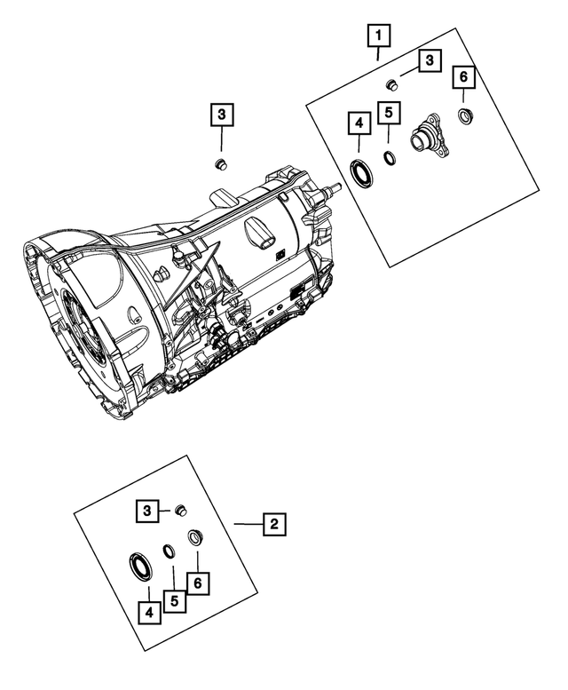 68277342AA - Transmission: Output Flange for Mopar Image