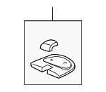84518S3MA10ZB - Body: Speaker Grille for Acura Image