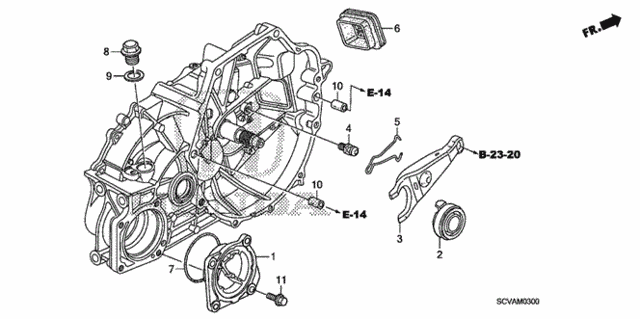 MT Clutch Release for 2007 Honda Element #0