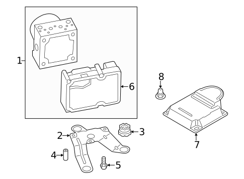 ABS Components for 2015 BMW X3 #0