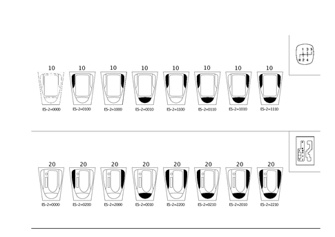 Wood Covering in Housing with Tray for 2000 Mercedes-Benz E 55 AMG&reg; #0