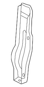 5G6807125 - Body: Bumper Bracket for Volkswagen: e-Golf, Golf, Golf R, GTI Image