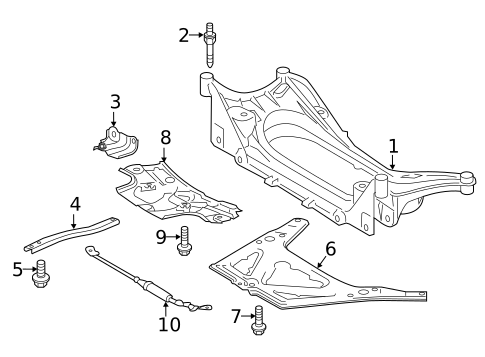 Suspension Mounting for 2025 Lexus RC F #1