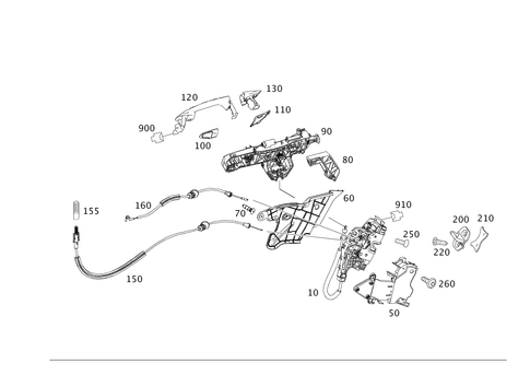 Locking System for 2016 Mercedes-Benz E250 #0