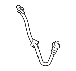 587372F100DS - Brakes: Brake Hose for Kia: Spectra, Spectra5 Image