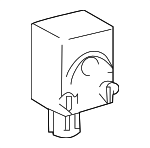 897470R020 - Electrical: Warning Buzzer for Scion: iM | Toyota: 4Runner, Avalon, C-HR, Camry, Corolla, Corolla Cross, Corolla iM, Crown Signia, GR Corolla, Grand Highlander, Highlander, Land Cruiser, Mirai, Prius, Prius AWD-e, Prius C, Prius Plug-In, Prius Prime, Prius V, RAV4, RAV4 Prime, Sequoia, Sienna, Tacoma, Tundra, Venza Image
