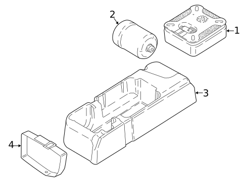Inflator Components for 2023 BMW X3 #0