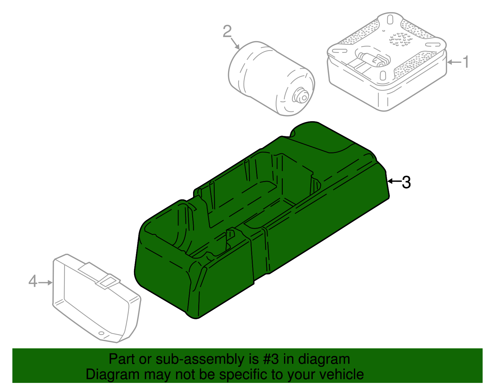 Storage Box - BMW (71-10-6-873-442)