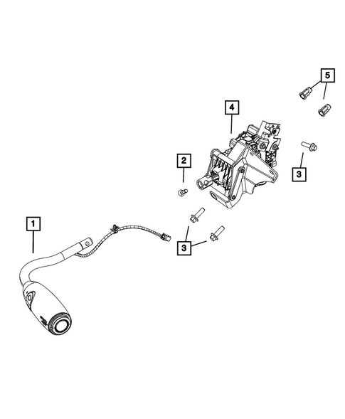 Gearshift Controls and Related Parts for 2023 Dodge Charger #1