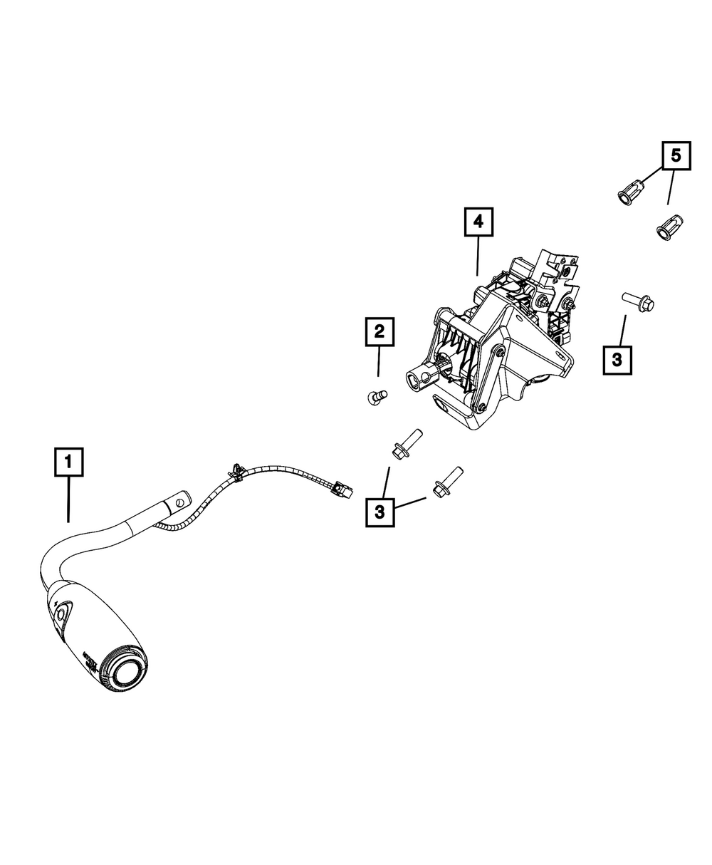 2022-2023 Dodge Charger Transmission Shifter 68582128AB | My