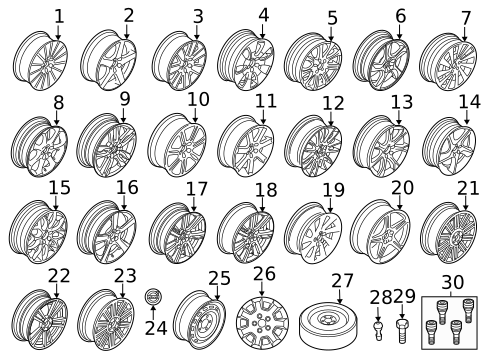 Wheels for 2009 Volvo S80 #0