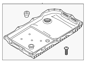 24115A13115 - Maintenance &amp; Lubrication: Trans Pan for BMW: 230i, 230i xDrive, 320i, 320i xDrive, 328d, 328d xDrive, 328i, 328i GT xDrive, 328i xDrive, 330e, 330i, 330i GT xDrive, 330i xDrive, 335i, 335i GT xDrive, 335i xDrive, 340i, 340i GT xDrive, 340i xDrive, 428i, 428i Gran Coupe, 428i xDrive, 428i xDrive Gran Coupe, 430i, 430i Gran Coupe, 430i xDrive, 430i xDrive Gran Coupe, 435i, 435i Gran Coupe, 435i xDrive, 435i xDrive Gran Coupe, 440i, 440i Gran Coupe, 440i xDrive, 440i xDrive Gran Coupe, 528i, 528i xDrive, 530i, 530i xDrive, 535d, 535d xDrive, 535i, 535i GT, 535i GT xDrive, 535i xDrive, 540d xDrive, 540i, 540i xDrive, 550i, 550i GT, 550i GT xDrive, 550i xDrive, 640i, 640i Gran Coupe, 640i xDrive, 640i xDrive Gran Coupe, 640i xDrive Gran Turismo, 650i, 650i Gran Coupe, 650i xDrive, 650i xDrive Gran Coupe, 740e xDrive, 740i, 740i xDrive, 740Ld xDrive, 740Li, 740Li xDrive, 750i, 750i xDrive, 750Li, 750Li xDrive, 760Li, 840i, 840i Gran Coupe, 840i xDrive, 840i xDrive Gran Coupe, ActiveHybrid 3, ActiveHybrid 5, M2, M235i, M235i xDrive, M240i, M240i xDrive, M3, M5, M550i xDrive, M6, M6 Gran Coupe, M760i xDrive, X1, X3, X4, X5, X6, X7, Z4 Image