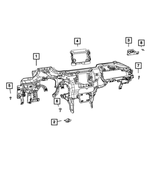 68431852AD - Interior Trim: Instrument Panel Reinforcement for Mopar Image