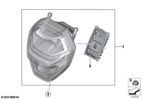 Headlight for 2026 BMW-Motorrad F 900 R #0