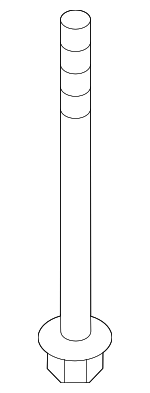 LR090500 - Suspension: Mount Bolt for Land Rover: Range Rover Velar Image