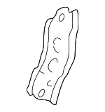 896680W030 - Electrical: ECM Upper Bracket for Lexus: ES300 Image