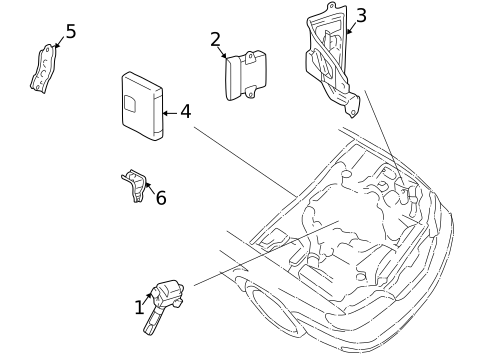Ignition System for 1999 Lexus ES300 #0