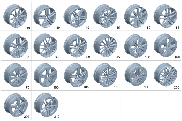 1674014401 - Wheels: Spoke Wheel for Mercedes-Benz Image