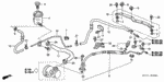 16922SH3930 - Chassis: RUBBER, MOUNTING for Honda Image