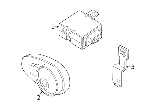 Anti-Theft Components for 2006 Volkswagen Phaeton #0