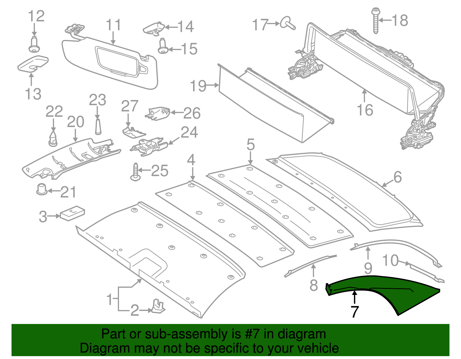 Side Trim - Porsche (9P1-871-056-A26)