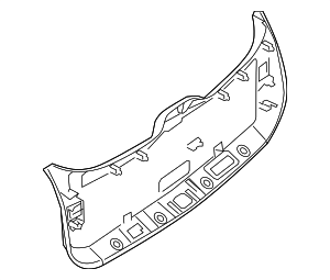 909013KA1A - : Lower Gate Trim for Nissan: Pathfinder Image