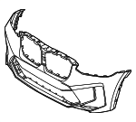 51117885213 - Body: Bumper Cover for BMW Image