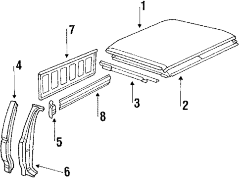 Cab Assembly for 1986 Ford F-350 #1