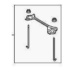 7251086Z00 - : Battery Holder for Suzuki Image