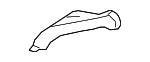 4638312700 - Body: Lower Duct for Mercedes-Benz Image