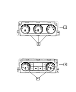 68090627AC - Air Conditioners and Heaters: A/c And Heater Control for Mopar Image