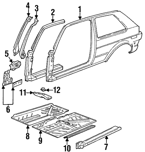 Uniside for 1986 Volkswagen Golf #0