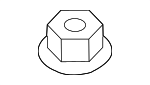 N10597201 - Exhaust: Servo Nut for Audi: A3, A3 Quattro, A5, A5 Quattro, A6, A6 Quattro, A7 Sportback, A8 Quattro, Q7, RS7, S3, S5, S5 Sportback, S6, S7, S7 Sportback, S8, SQ7, SQ8, TT Quattro Image