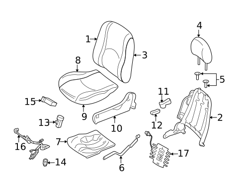 Power Seats for 2006 Ford Escape #1