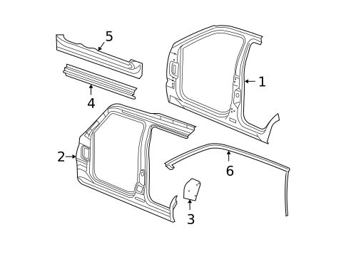 Aperture Panel for 2008 Jeep Commander #0