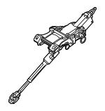 HG9Z3C529D - Steering: Steering Column for Lincoln: MKZ Image