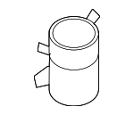 1131800434 - : Oil Filter Housing for Mercedes-Benz Image