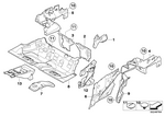 51486953438 - Vehicle Trim: Sound Insulating Right for BMW Image