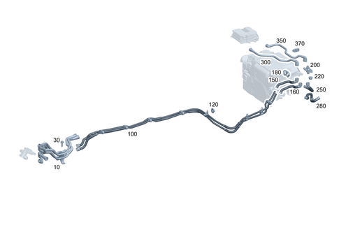 Low-Temperature Cooling Circuit for 2025 Mercedes-Benz EQB 300 #0