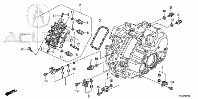 AT Sensor - Solenoid - Secondary Body for 2014 Acura RDX #0