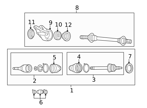 Anti-Lock Brakes for 1999 Mazda Protege #3