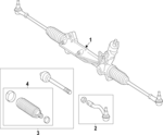 907463000064 - Steering: Tie Rod Boot for MB Vans Image
