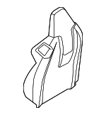 52108745178 - Body: Seat Back Panel for BMW: M2, M4 Image