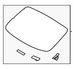 87110M7021 - : Back Glass for Kia: Forte Image