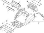 974858029 - Body: Bracket for Porsche: Panamera Image