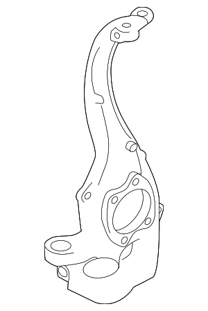 4G0407253A - : Steering Knuckle for Audi Image