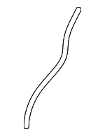 9009933902 - Body: Washer Hose for Toyota Image