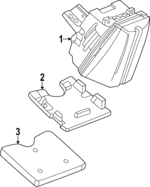 86777480 - : Part# 86777480 F Insulator for Cadillac: LYRIQ Image