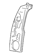 1L3Z1540476BA - Body: Corner Reinforced for Ford: F-150, F-250 Image