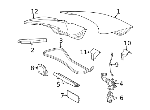 Lid & Components for 2009 Jaguar Super V8 #0